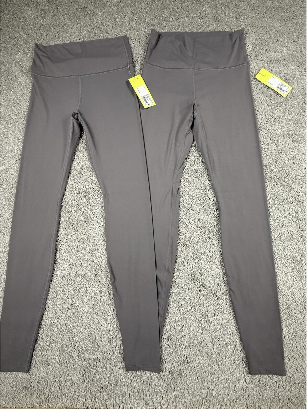 NWT All In Motion Women’s Leggings 2 Pack Size Medium Gray Full Length